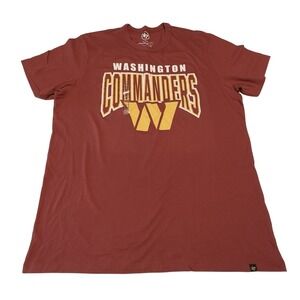 NWT‎ Washington Commanders '47 Brand T-Shirt Mens XL